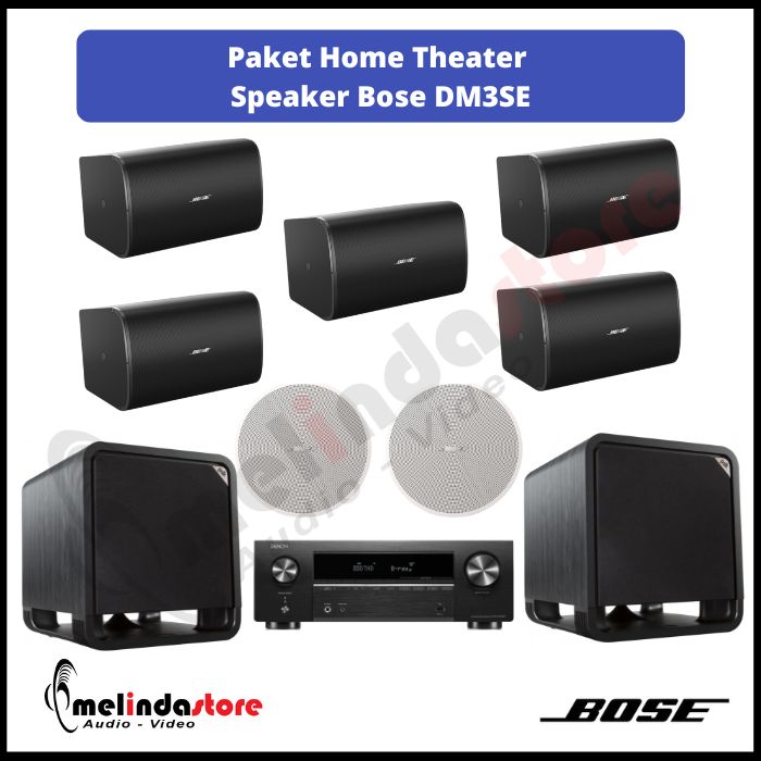 Paket Home Theater Speaker Bose DM3SE | Home Theater 5.2.2